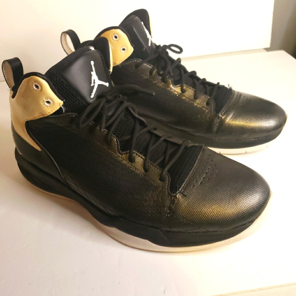 Nike Jordan Fly 23 - 2011 Basketball Black/beige Size 454094-010 Men’s Sz 13
